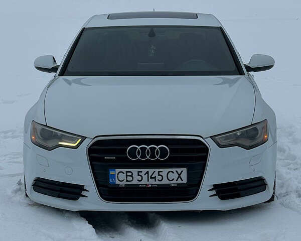 Білий Ауді А6, об'ємом двигуна 3 л та пробігом 221 тис. км за 14000 $, фото 1 на Automoto.ua