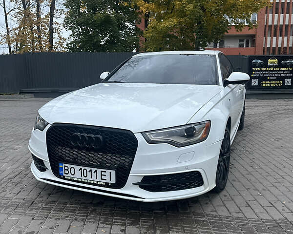 Белый Ауди А6, объемом двигателя 3 л и пробегом 185 тыс. км за 13500 $, фото 1 на Automoto.ua