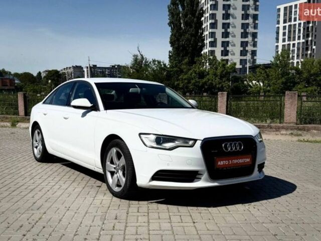 Білий Ауді А6, об'ємом двигуна 3 л та пробігом 219 тис. км за 10000 $, фото 1 на Automoto.ua