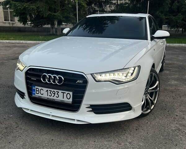 Белый Ауди А6, объемом двигателя 3 л и пробегом 130 тыс. км за 17000 $, фото 1 на Automoto.ua