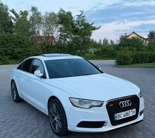 Белый Ауди А6, объемом двигателя 1.98 л и пробегом 191 тыс. км за 13200 $, фото 1 на Automoto.ua