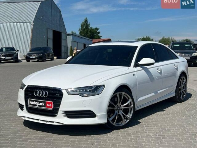 Білий Ауді А6, об'ємом двигуна 3 л та пробігом 130 тис. км за 18440 $, фото 1 на Automoto.ua