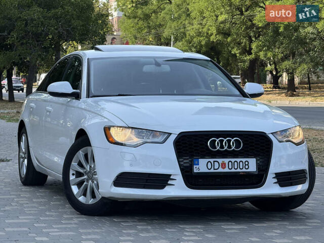 Ауди А6 2012 в Одессе на Automoto.ua Белый Ауди А6, объемом двигателя 2 л и пробегом 254 тыс. км за 15900 $, фото 1 на Automoto.ua