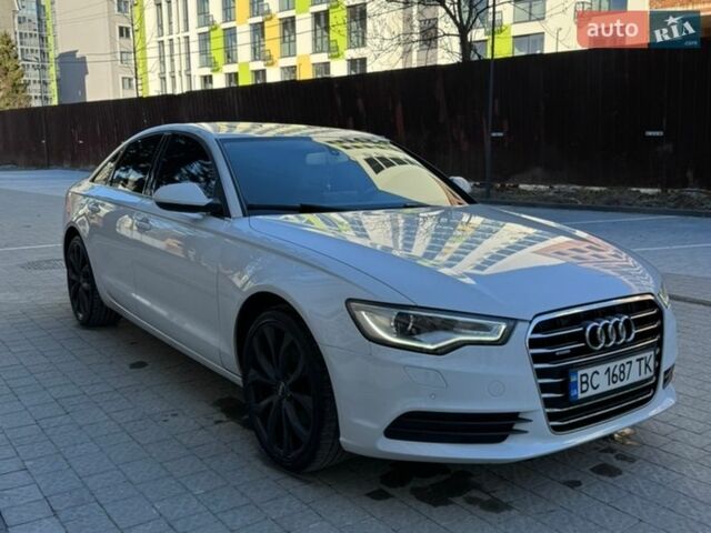 Белый Ауди А6, объемом двигателя 1.98 л и пробегом 246 тыс. км за 13500 $, фото 1 на Automoto.ua