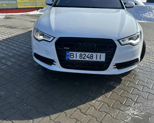 Белый Ауди А6, объемом двигателя 3 л и пробегом 210 тыс. км за 13777 $, фото 1 на Automoto.ua
