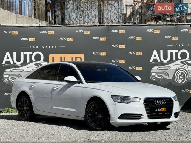Белый Ауди А6, объемом двигателя 3 л и пробегом 193 тыс. км за 13900 $, фото 1 на Automoto.ua