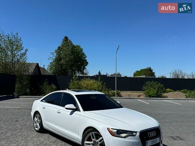 Белый Ауди А6, объемом двигателя 1.98 л и пробегом 123 тыс. км за 13700 $, фото 1 на Automoto.ua