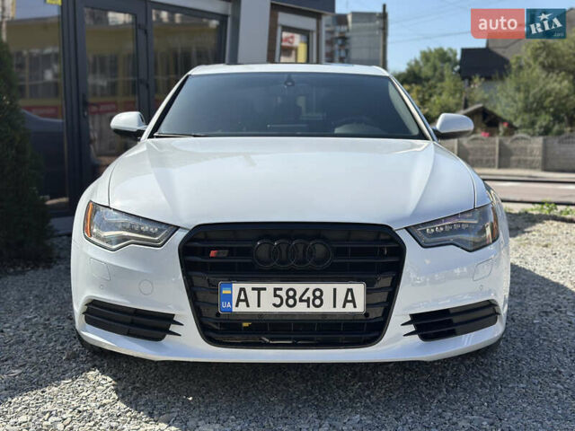 Ауди А6 2013 в Ивано-Франковске на Automoto.ua Белый Ауди А6, объемом двигателя 3 л и пробегом 198 тыс. км за 15200 $, фото 1 на Automoto.ua