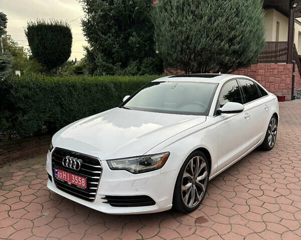 Белый Ауди А6, объемом двигателя 2 л и пробегом 200 тыс. км за 11500 $, фото 1 на Automoto.ua