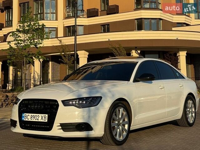 Белый Ауди А6, объемом двигателя 2.97 л и пробегом 197 тыс. км за 15000 $, фото 1 на Automoto.ua