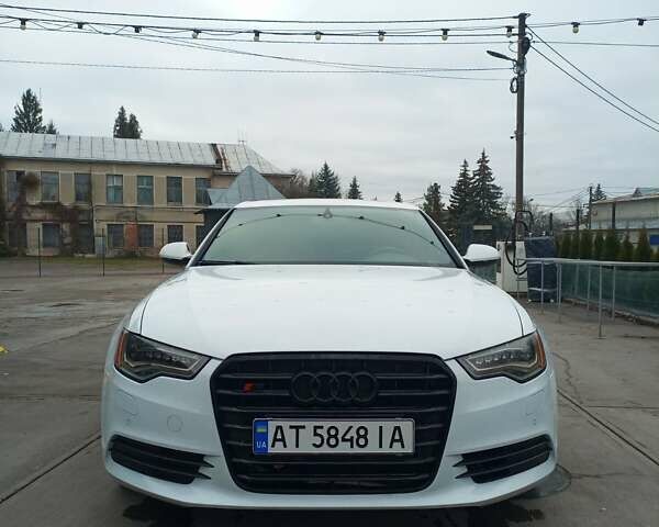 Белый Ауди А6, объемом двигателя 3 л и пробегом 199 тыс. км за 14000 $, фото 1 на Automoto.ua