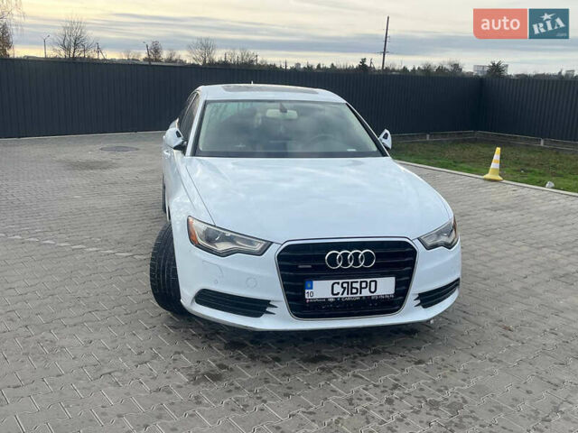 Белый Ауди А6, объемом двигателя 1.98 л и пробегом 163 тыс. км за 15200 $, фото 1 на Automoto.ua