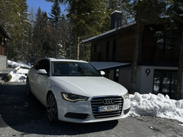 Белый Ауди А6, объемом двигателя 3 л и пробегом 255 тыс. км за 12500 $, фото 1 на Automoto.ua