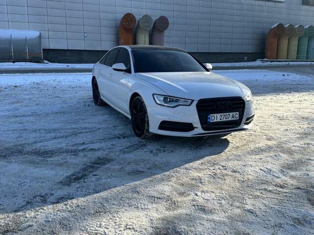 Белый Ауди А6, объемом двигателя 2 л и пробегом 200 тыс. км за 14500 $, фото 1 на Automoto.ua