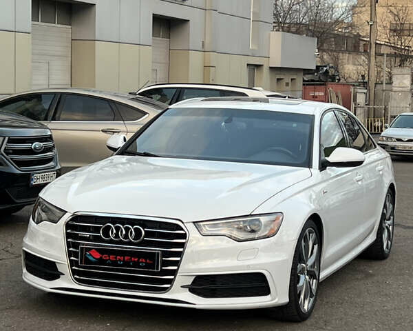 Белый Ауди А6, объемом двигателя 3 л и пробегом 165 тыс. км за 16650 $, фото 1 на Automoto.ua