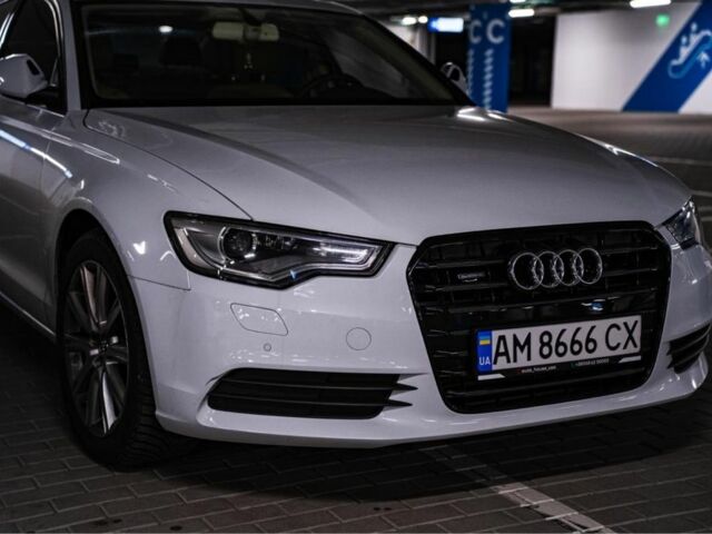 Белый Ауди А6, объемом двигателя 2 л и пробегом 158 тыс. км за 12500 $, фото 1 на Automoto.ua