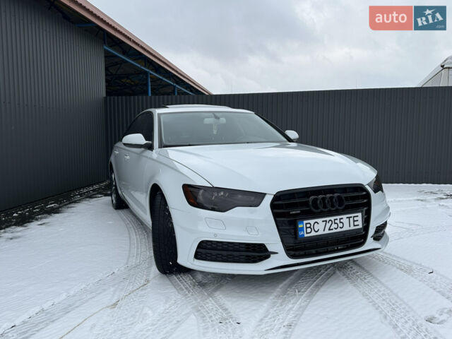 Белый Ауди А6, объемом двигателя 1.98 л и пробегом 198 тыс. км за 13990 $, фото 1 на Automoto.ua