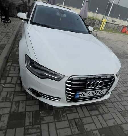 Ауди А6 2013 в Львове на Automoto.ua Белый Ауди А6, объемом двигателя 3 л и пробегом 250 тыс. км за 16100 $, фото 1 на Automoto.ua