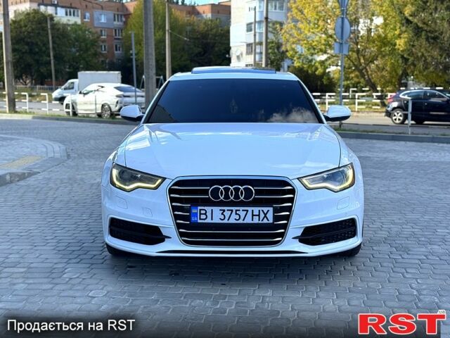 Белый Ауди А6, объемом двигателя 2 л и пробегом 206 тыс. км за 13500 $, фото 1 на Automoto.ua