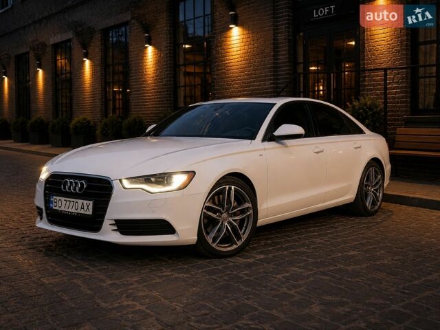 Білий Ауді А6, об'ємом двигуна 2 л та пробігом 144 тис. км за 14700 $, фото 1 на Automoto.ua