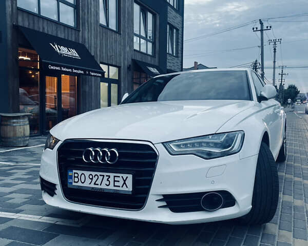 Ауди А6 2013 в Киеве на Automoto.ua Белый Ауди А6, объемом двигателя 2.97 л и пробегом 180 тыс. км за 18500 $, фото 1 на Automoto.ua