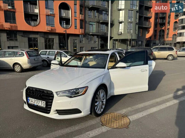 Белый Ауди А6, объемом двигателя 1.98 л и пробегом 176 тыс. км за 14300 $, фото 1 на Automoto.ua