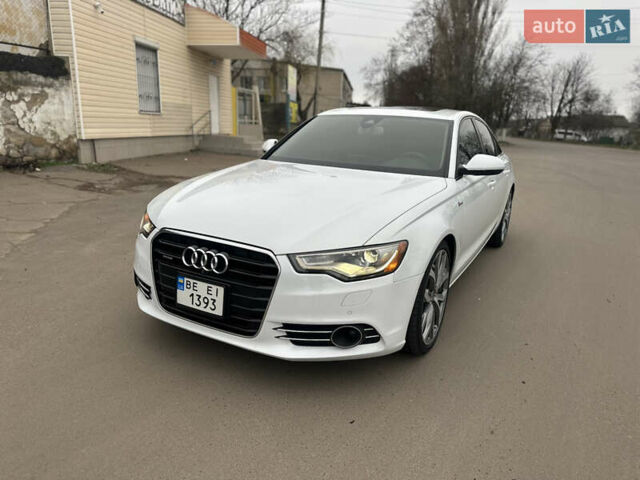 Белый Ауди А6, объемом двигателя 3 л и пробегом 214 тыс. км за 13499 $, фото 1 на Automoto.ua