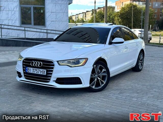 Білий Ауді А6, об'ємом двигуна 2 л та пробігом 205 тис. км за 14500 $, фото 1 на Automoto.ua