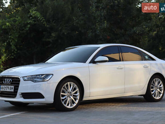 Білий Ауді А6, об'ємом двигуна 3 л та пробігом 76 тис. км за 21700 $, фото 1 на Automoto.ua