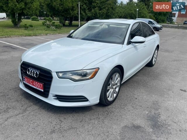 Білий Ауді А6, об'ємом двигуна 2 л та пробігом 168 тис. км за 12900 $, фото 1 на Automoto.ua