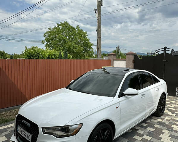 Белый Ауди А6, объемом двигателя 1.98 л и пробегом 230 тыс. км за 13200 $, фото 1 на Automoto.ua