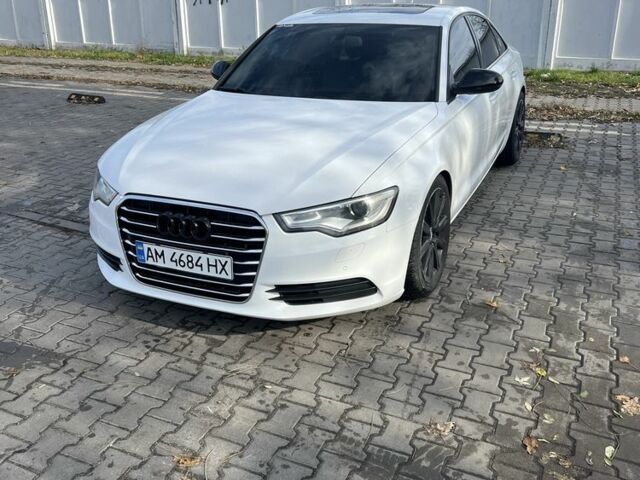 Ауди А6 2014 в Ирпене на Automoto.ua Белый Ауди А6, объемом двигателя 3 л и пробегом 181 тыс. км за 19999 $, фото 1 на Automoto.ua