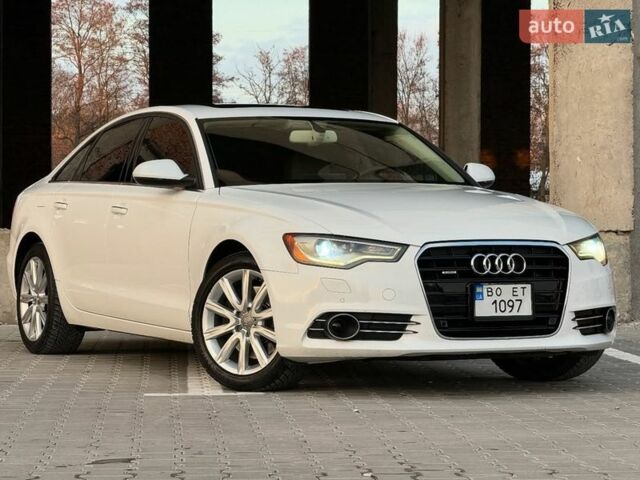 Белый Ауди А6, объемом двигателя 1.98 л и пробегом 155 тыс. км за 9700 $, фото 1 на Automoto.ua