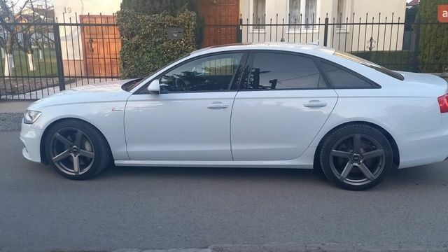 Белый Ауди А6, объемом двигателя 3 л и пробегом 70 тыс. км за 19300 $, фото 1 на Automoto.ua