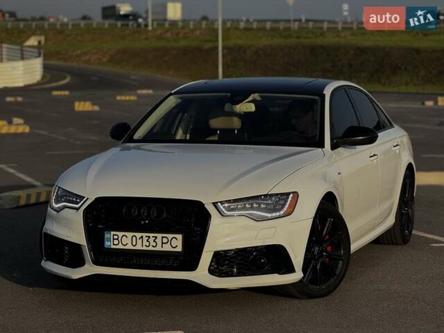 Ауди А6 2014 в Львове на Automoto.ua Белый Ауди А6, объемом двигателя 2.97 л и пробегом 259 тыс. км за 22000 $, фото 1 на Automoto.ua