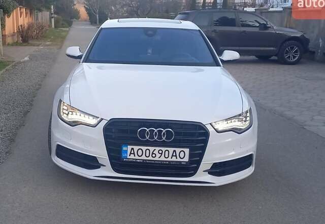 Білий Ауді А6, об'ємом двигуна 3 л та пробігом 70 тис. км за 19500 $, фото 1 на Automoto.ua