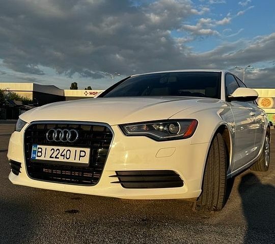 Білий Ауді А6, об'ємом двигуна 1.98 л та пробігом 217 тис. км за 14000 $, фото 1 на Automoto.ua