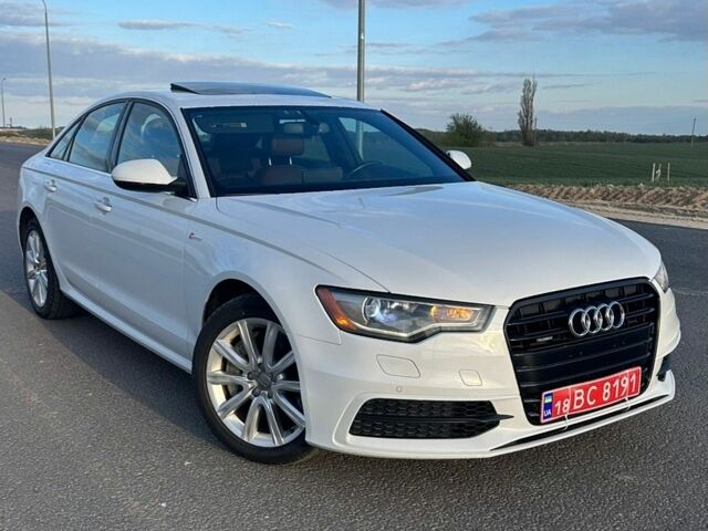 Белый Ауди А6, объемом двигателя 3 л и пробегом 185 тыс. км за 13500 $, фото 1 на Automoto.ua