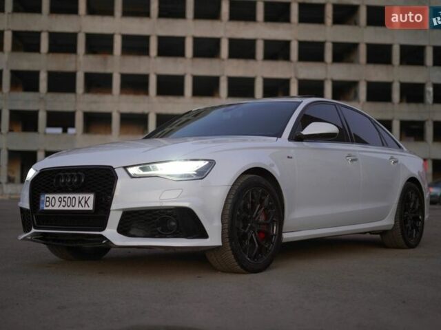 Белый Ауди А6, объемом двигателя 3 л и пробегом 210 тыс. км за 13500 $, фото 1 на Automoto.ua