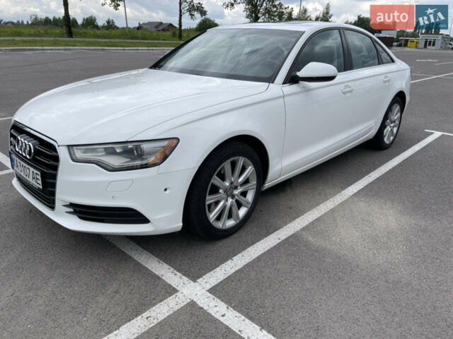 Белый Ауди А6, объемом двигателя 2 л и пробегом 239 тыс. км за 15000 $, фото 1 на Automoto.ua