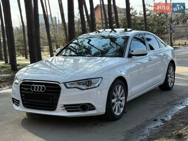 Білий Ауді А6, об'ємом двигуна 3 л та пробігом 185 тис. км за 16999 $, фото 1 на Automoto.ua