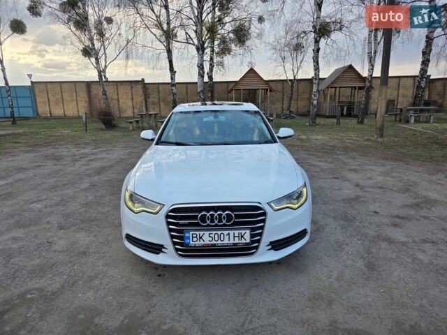 Белый Ауди А6, объемом двигателя 2 л и пробегом 240 тыс. км за 12300 $, фото 1 на Automoto.ua