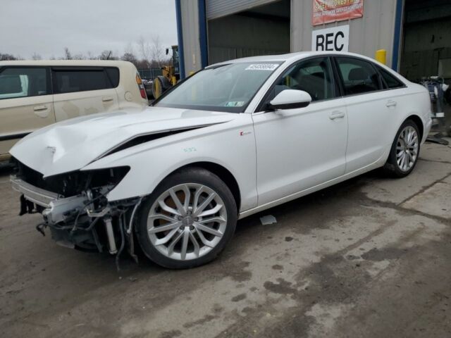 Білий Ауді А6, об'ємом двигуна 3 л та пробігом 125 тис. км за 9000 $, фото 1 на Automoto.ua