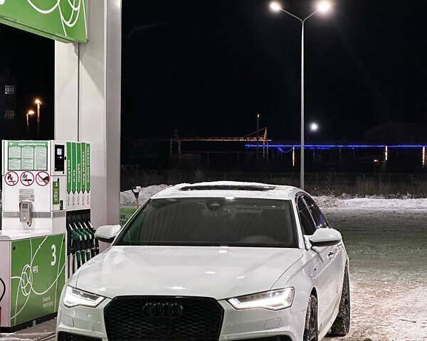 Белый Ауди А6, объемом двигателя 3 л и пробегом 208 тыс. км за 13300 $, фото 1 на Automoto.ua