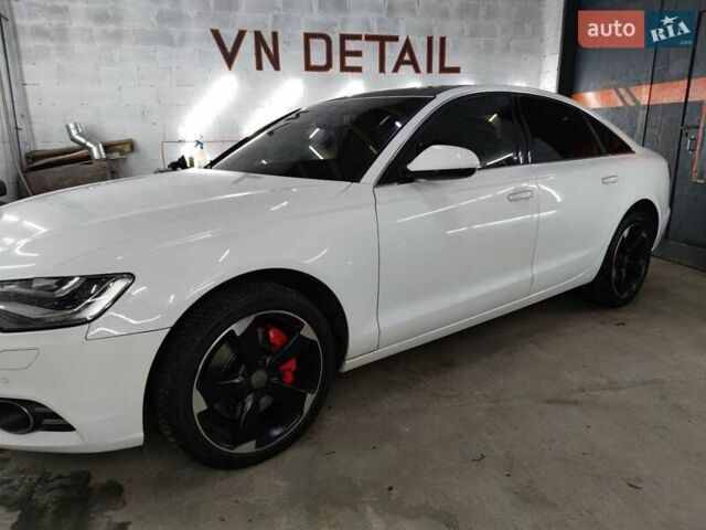 Белый Ауди А6, объемом двигателя 2.97 л и пробегом 180 тыс. км за 18900 $, фото 1 на Automoto.ua