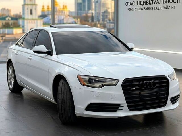 Білий Ауді А6, об'ємом двигуна 2 л та пробігом 164 тис. км за 14500 $, фото 1 на Automoto.ua