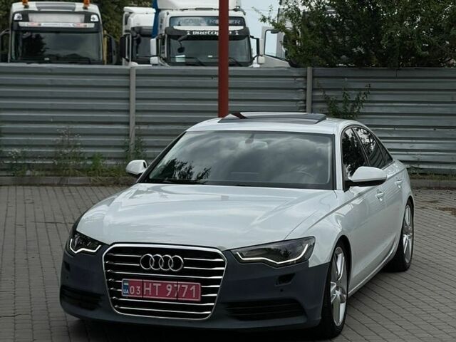 Білий Ауді А6, об'ємом двигуна 2 л та пробігом 242 тис. км за 11500 $, фото 1 на Automoto.ua