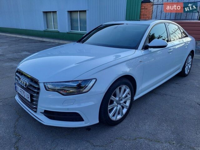 Белый Ауди А6, объемом двигателя 3 л и пробегом 190 тыс. км за 17000 $, фото 1 на Automoto.ua