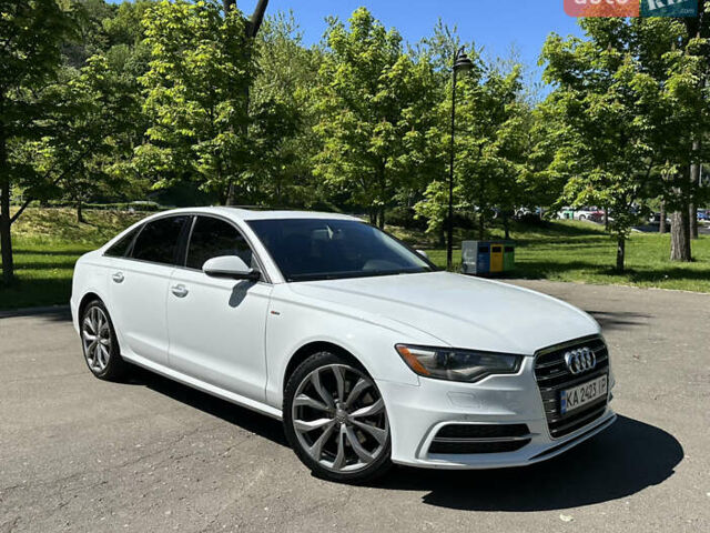 Белый Ауди А6, объемом двигателя 3 л и пробегом 143 тыс. км за 22000 $, фото 1 на Automoto.ua