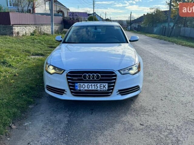 Белый Ауди А6, объемом двигателя 2 л и пробегом 170 тыс. км за 13900 $, фото 1 на Automoto.ua